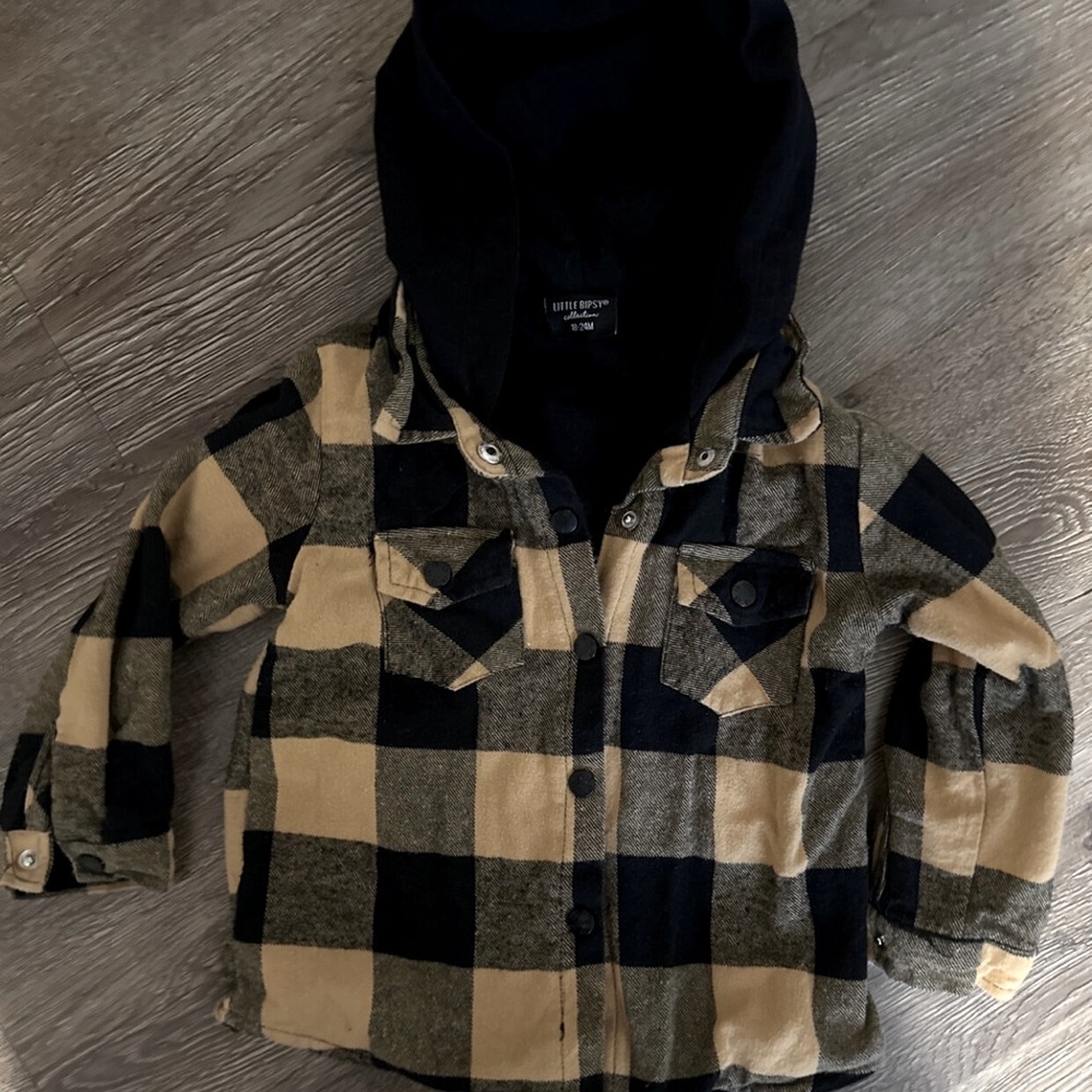 COPY - Little Bipsy Plaid Shacket